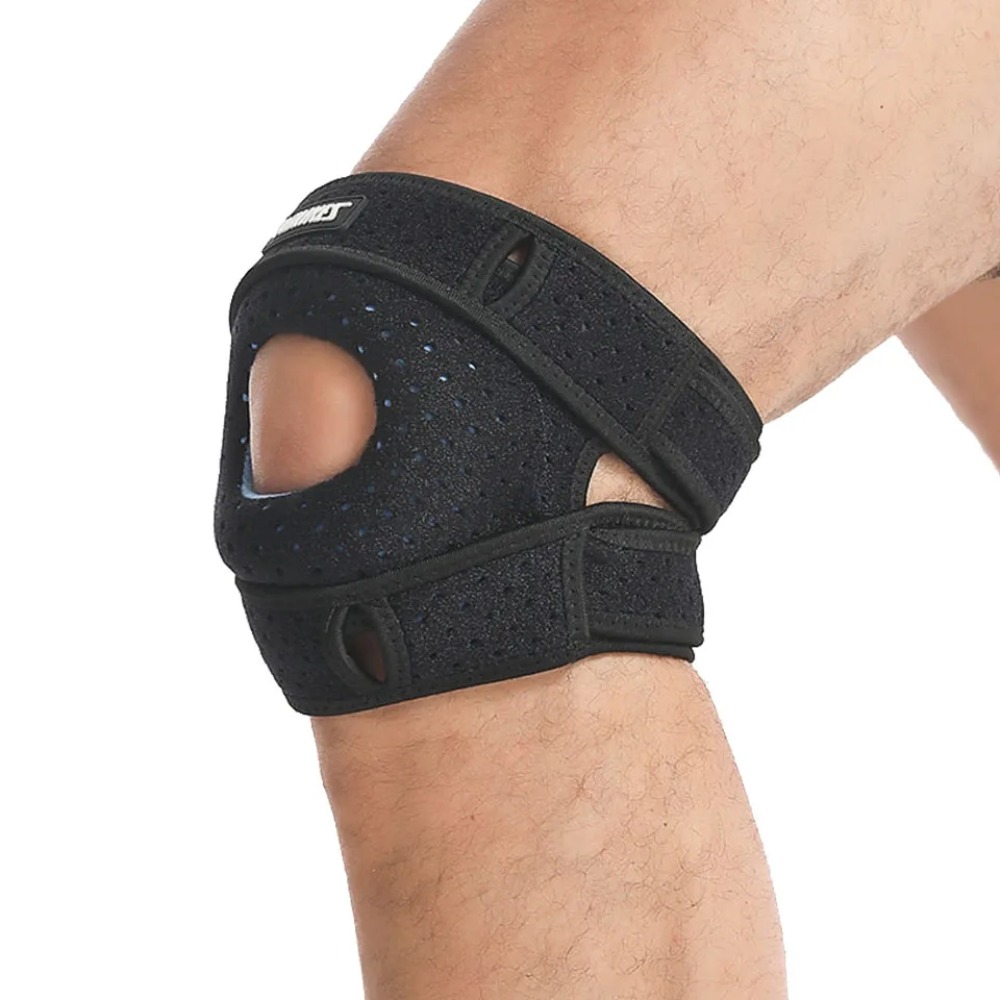 新しい 1 個膝蓋骨膝ブレース圧縮スリーブサポート女性男性膝 - Knee Sleeve Pair のレビューと価格