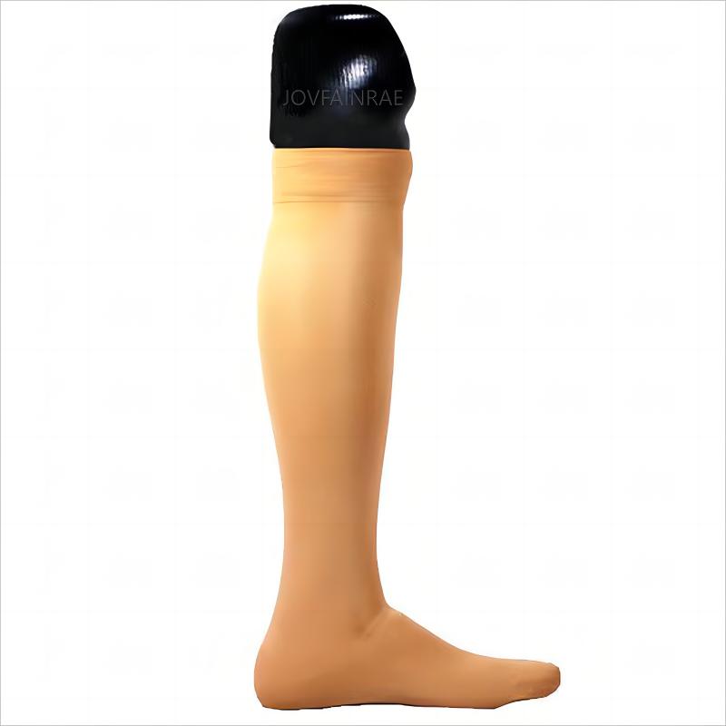 6 個の補綴靴下ふくらはぎスリーブ脚膝下ソフト快適なカバーラ - Knee Sleeve Pair のレビューと価格