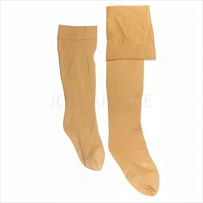 6 個の補綴靴下ふくらはぎスリーブ脚膝下ソフト快適なカバーラ - Knee Sleeve Pair のレビューと価格