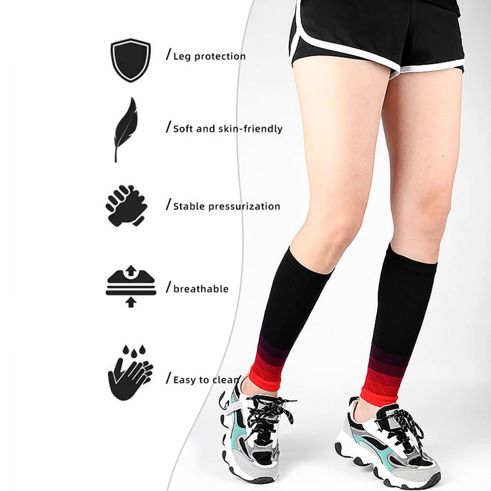 1ペア カーフコンプレッションスリーブ 20-30mmHg  - Knee Sleeve Pair のレビューと価格