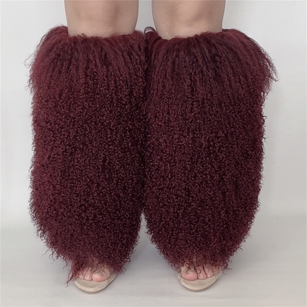 女性用スパイスガールリアルモンゴルファーレッグウォーマー、冬 - Knee Sleeve Pair のレビューと価格