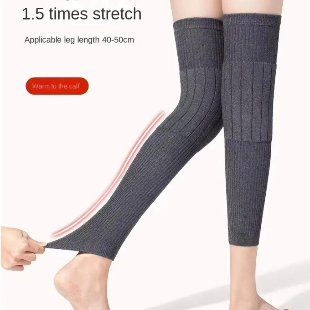 1組 厚手 暖かい ウール製 膝当て レッグガード カシミヤ - Knee Sleeve Pair のレビューと価格