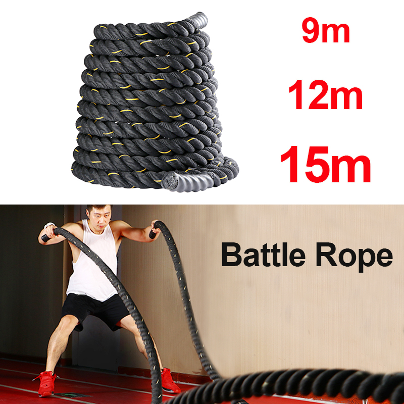 9 メートル/12 メートル/15 メートルフィットネスバト - Crossfit Workout With Equipment のレビューと価格